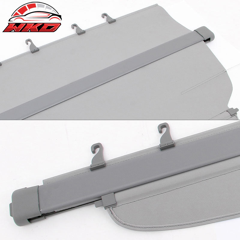 Fits 07-11 Honda CR-V OE Style Retractable Rear Trunk Privacy Cargo Cover Grey