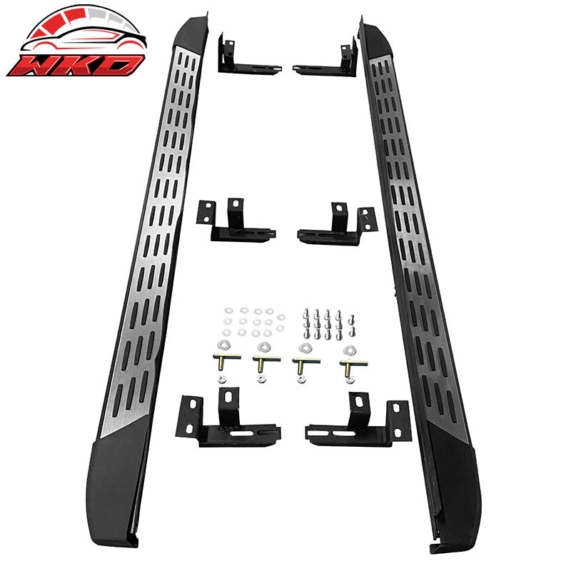Fits 23-26 Honda CR-V CRV V1 Style Running Boards Aluminum Side Step Bar 2PCS