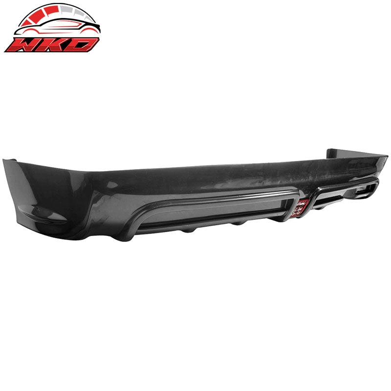 Fits 06-11 Civic 4Dr Sedan Rear Bumper Lip Spoiler With LED 3RD Brake Lights