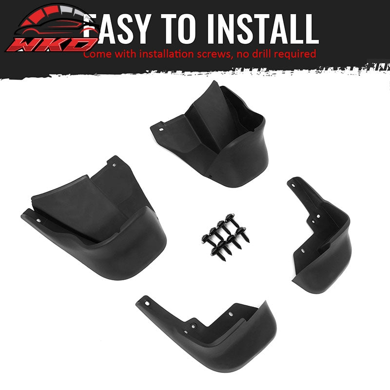 Fits 96-98 Honda Civic Coupe Sedan Fender Mud Flaps Wheel Arch Splash Guards PP