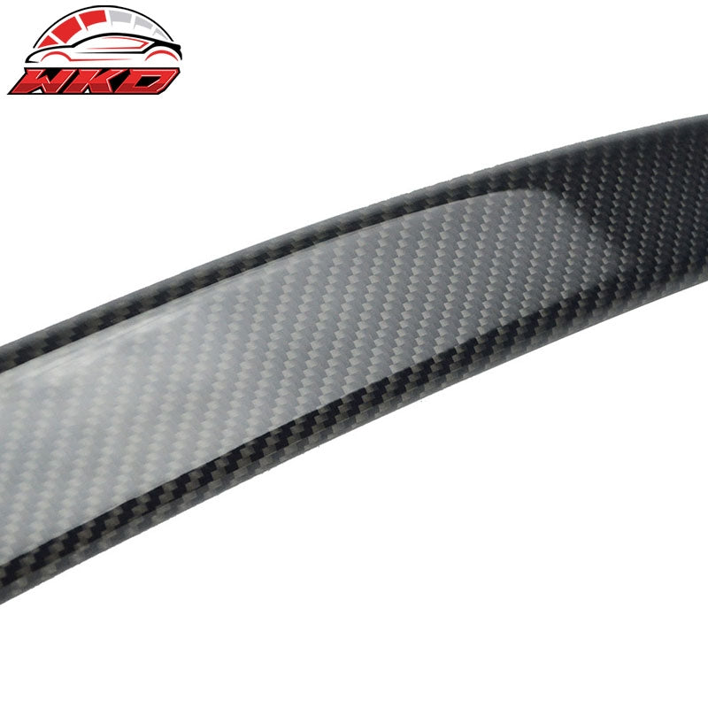 Fits 16-21 Honda Civic X Sedan OE Style Trunk Spoiler Decklid - Carbon Fiber CF