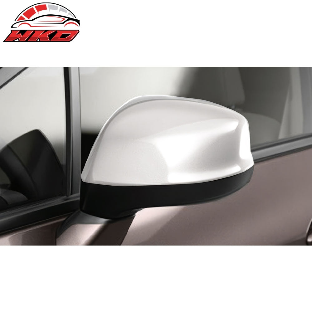 Fits 12-13 Honda Civic 2PCS Side Rearview Mirror Cover Cap Replacement Chrome