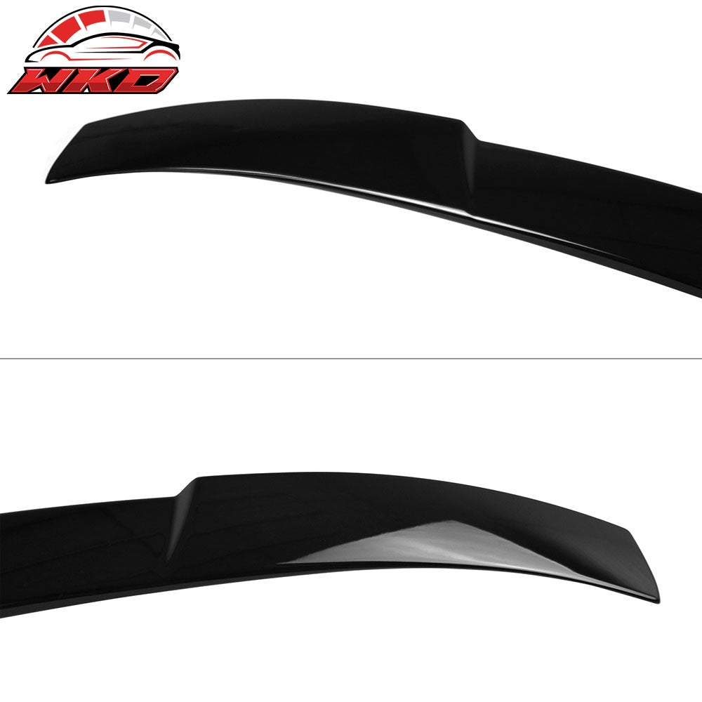 Fits 16-21 Honda Civic Sedan IKON Style Roof Spoiler ABS #NH547 Berlina Black