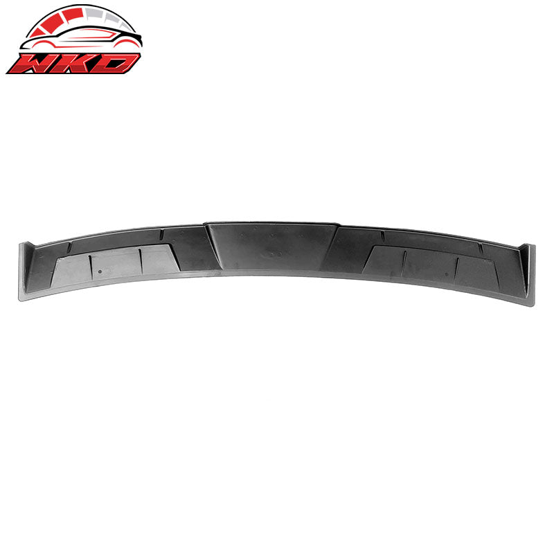 Fits 23-26 Honda Accord 11th Gen IKON Style Roof Spoiler ABS Carbon Fiber Print