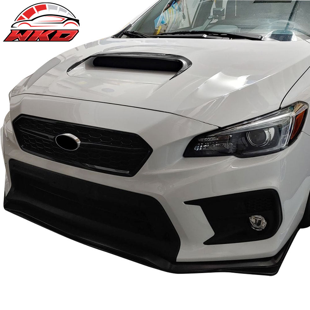 For 15-21 Subaru WRX STI D Style Front Air Intake Hood Bonnet Cover Painted #K7X