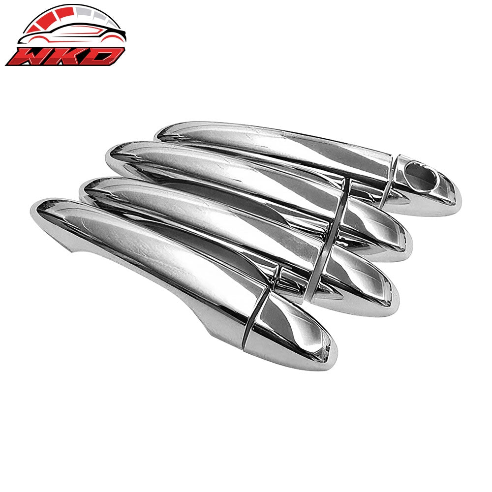 Wholesale 17-26 Jeep Compass 8PCS Front Rear Door Handle Cover W/1-Keyhole ABS Chrome
