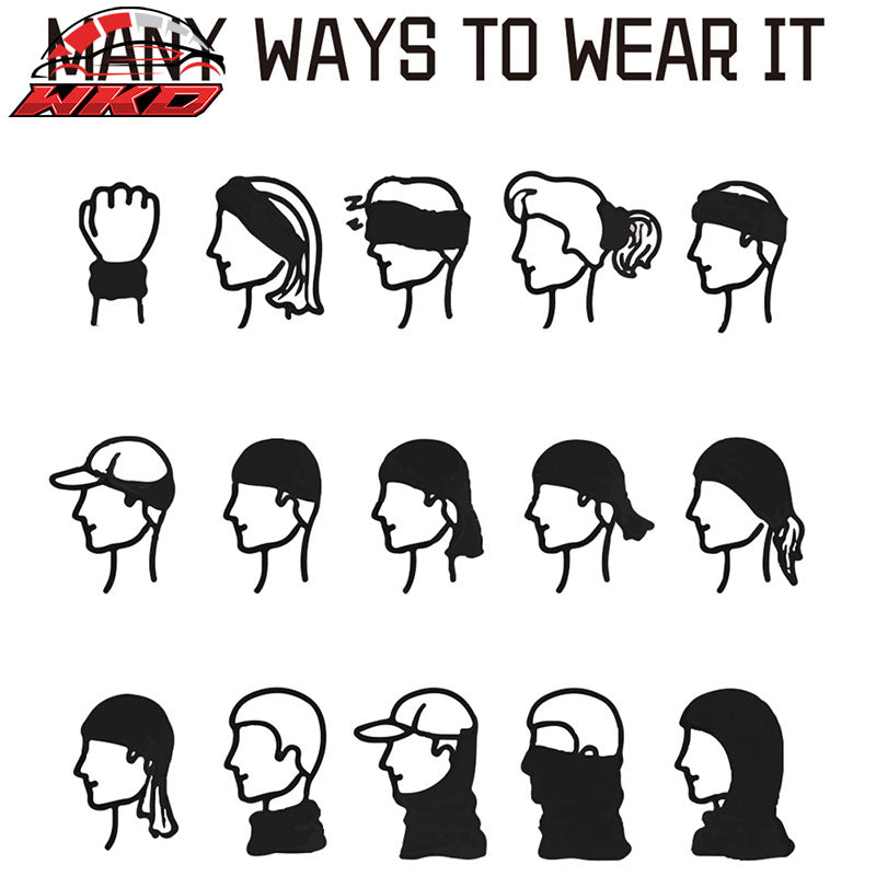 Kids Neck Gaiter Bandana Face Mask Tube Scarf Balaclava Headband Sun UV Proof