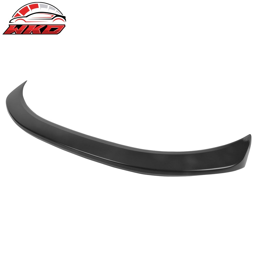 Fits 19-25 Lexus ES250 ES350 ES300h Rear Trunk Spoiler Wing Lip Unpainted Black