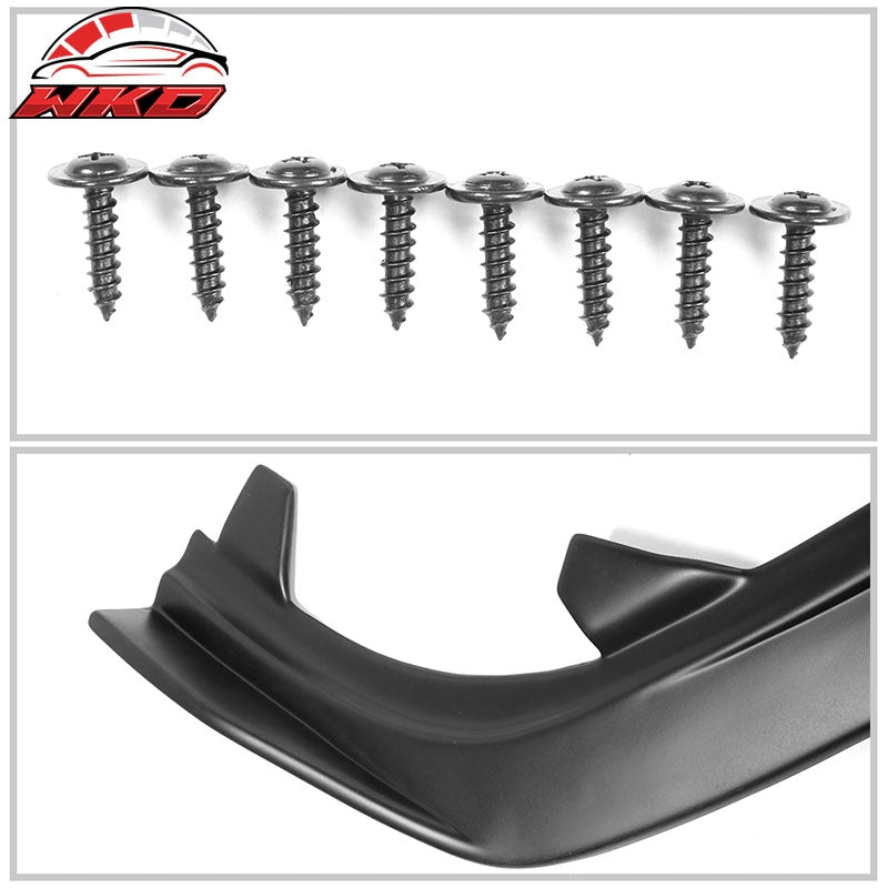 Fits 19-25 Lexus ES350 ES300h IKON Style Front Bumper Lip Spoiler Unpainted PP