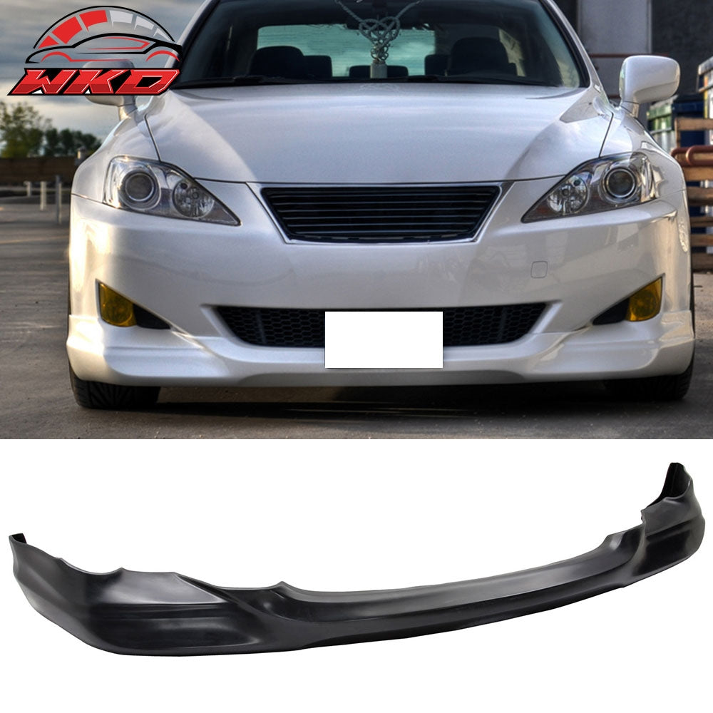 Fits 06-08 Lexus IS250 IS350 Front Bumper Lip Spoiler PU