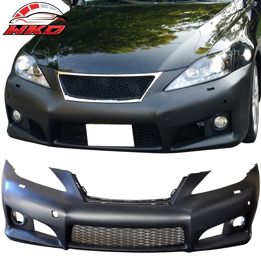 Fits 06-09 Lexus IS250 IS350 Front Bumper Cover Conversion With PDC - PP