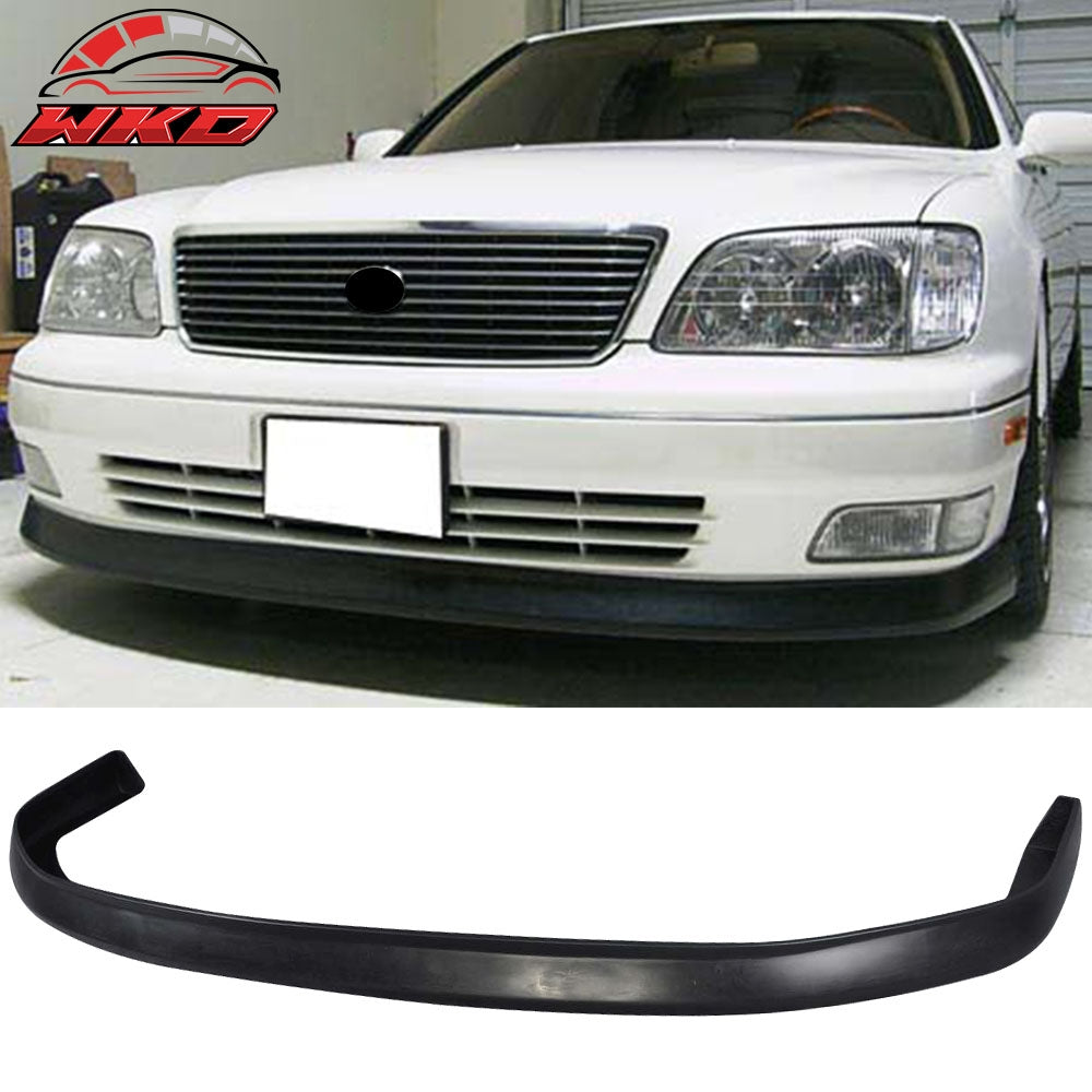 Fits VIP Style Front Bumper Lip Spoiler 98-00 Lexus Ls400 PU