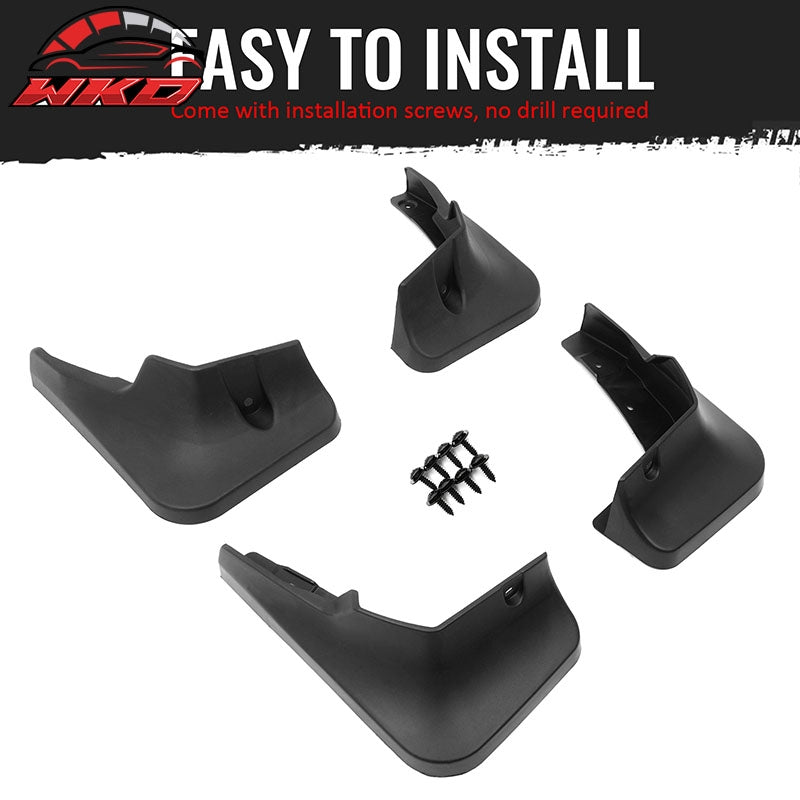 Fits 18-21 Lexus NX300h Hybrid Front & Rear Fender Mud Flaps Splash Guards PP