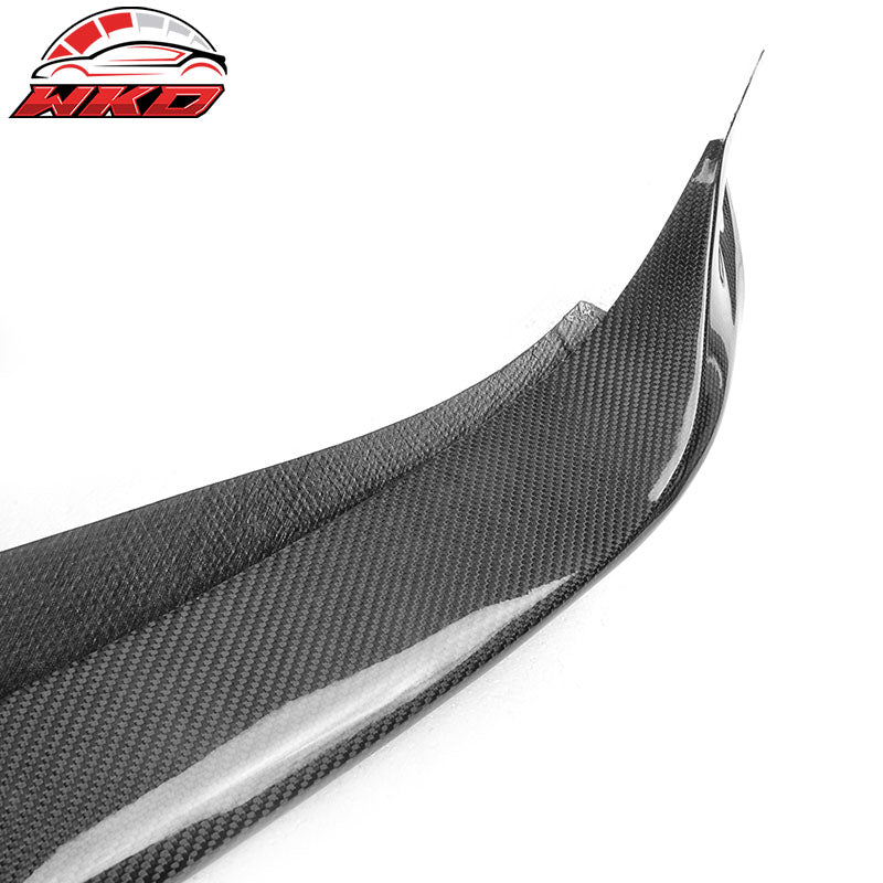 Fits 14-17 Maserati Ghibli JC Style Front Bumper Lip Spoiler Kit Carbon Fiber CF