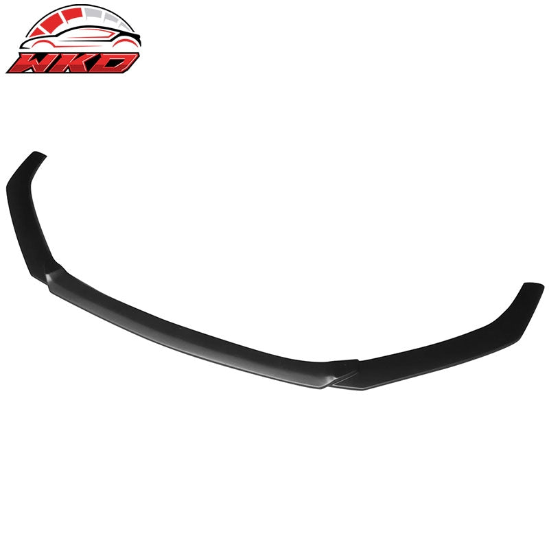 Fits 14-17 Mazda 3 V1 Style Front Bumper Lip Chin Spoiler Splitter Unpainted PP