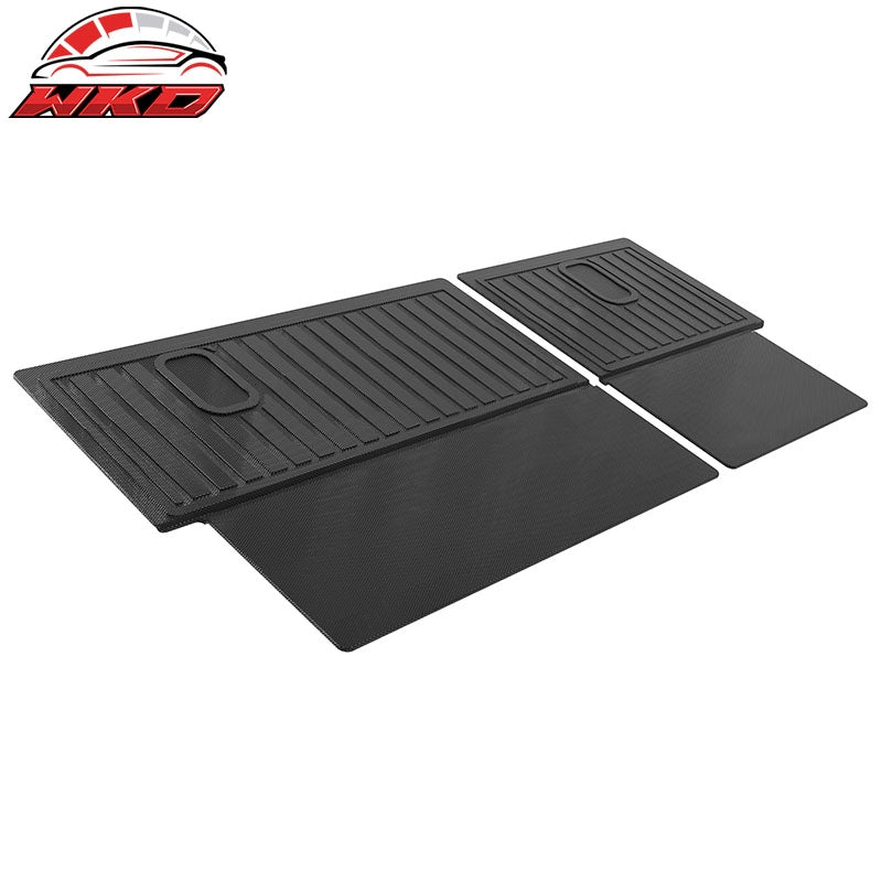 Fits 25-26 Mazda CX-70 TPE Waterproof Rear Cargo Trunk Seat Back Protector Mats