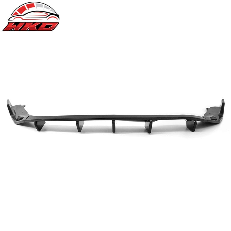 Fits 16-26 Mazda MX-5 Miata Gloss Black IKON Style Rear Bumper Diffuser ABS 3PCS