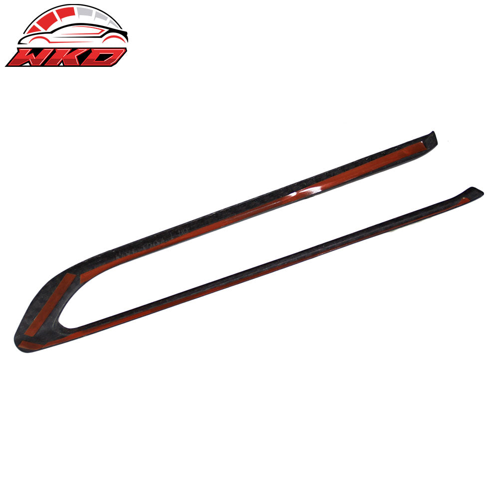 Fits 16-25 Mazda MX-5 Miata Carbon Fiber Left Side Central Air Conditioning Trim