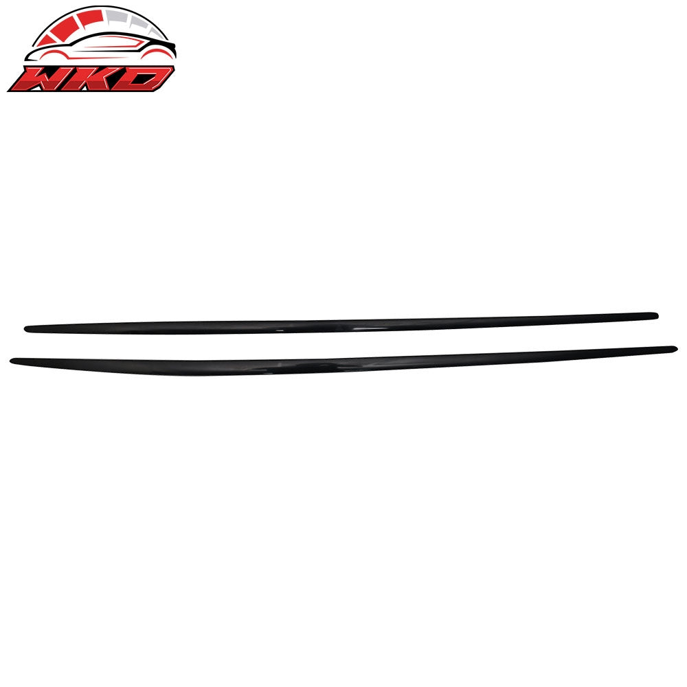 Fits 13-16 Mercedes C117 CLA-Class Side Skirts Pair - PP