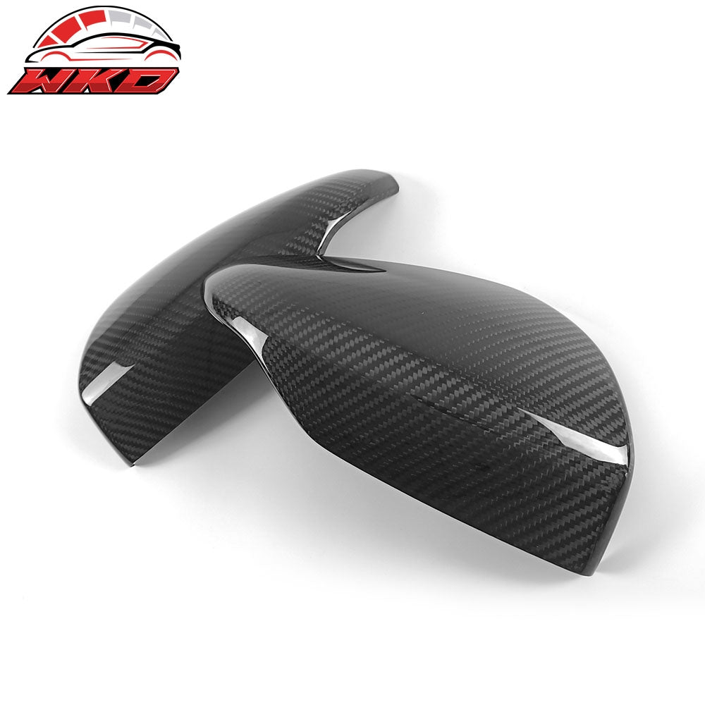 Fits 22-25 Subaru WRX 5th Rear View Mirror Covers Trim Added on Carbon Fiber CF