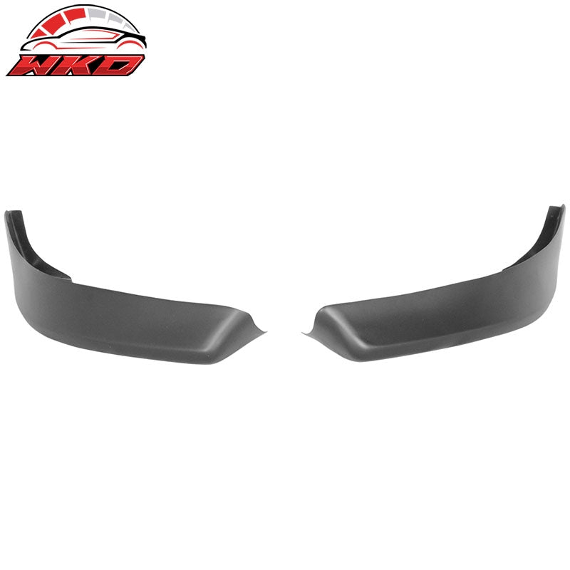 Fits 08-15 Mitsubishi Lancer OE Style Front Bumper Lip Splitter Side Apron PP