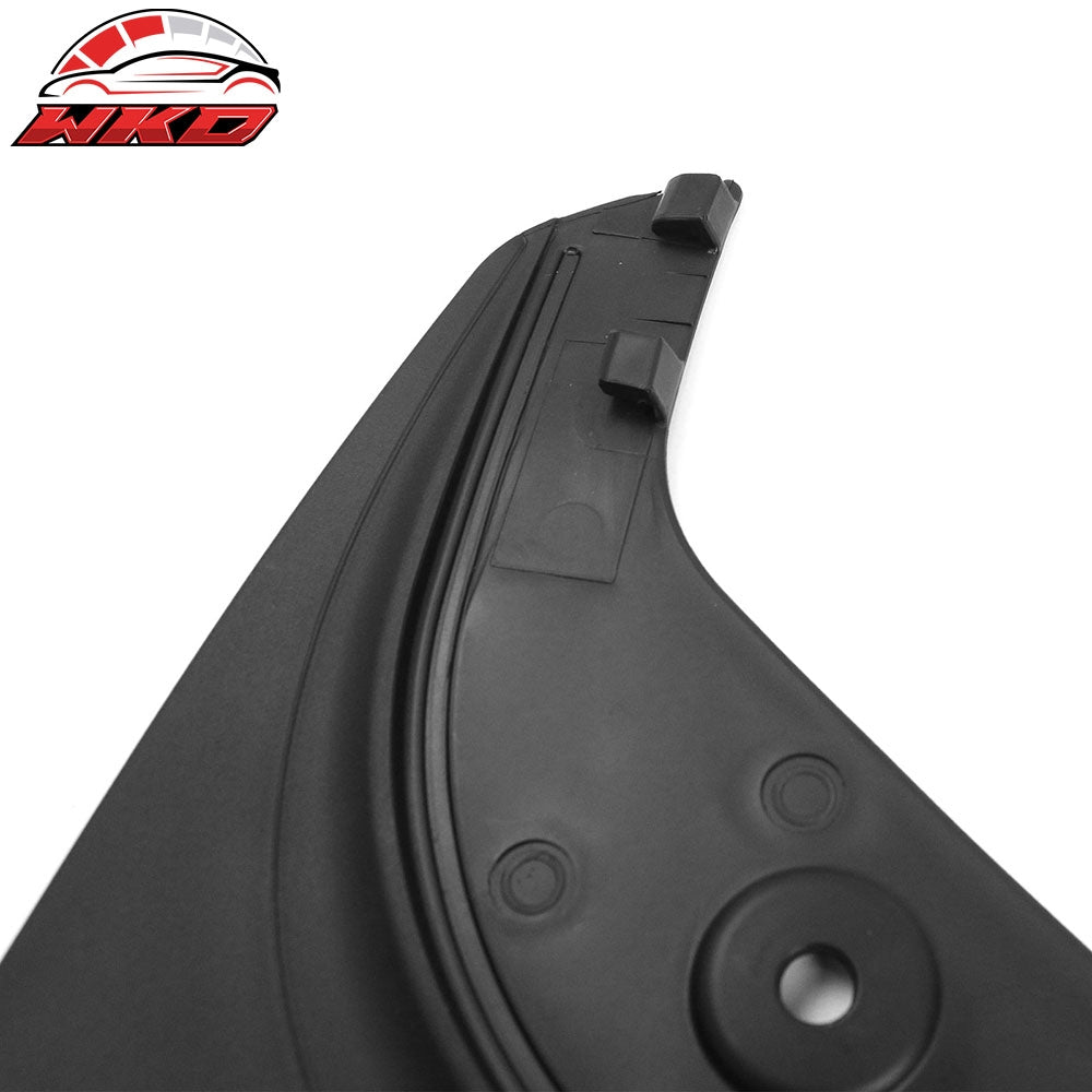 Fits 20-24 Tesla Model Y OE Style Mud Guards Splash Flaps Fender Black TPE 4PCS