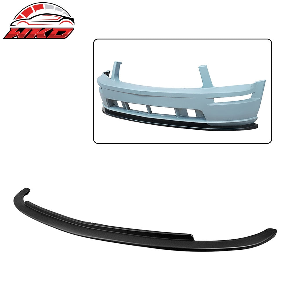 Fits 05-09 Ford Mustang V8 Front Bumper Lip Spoiler STI Style PU - Poly Urethane
