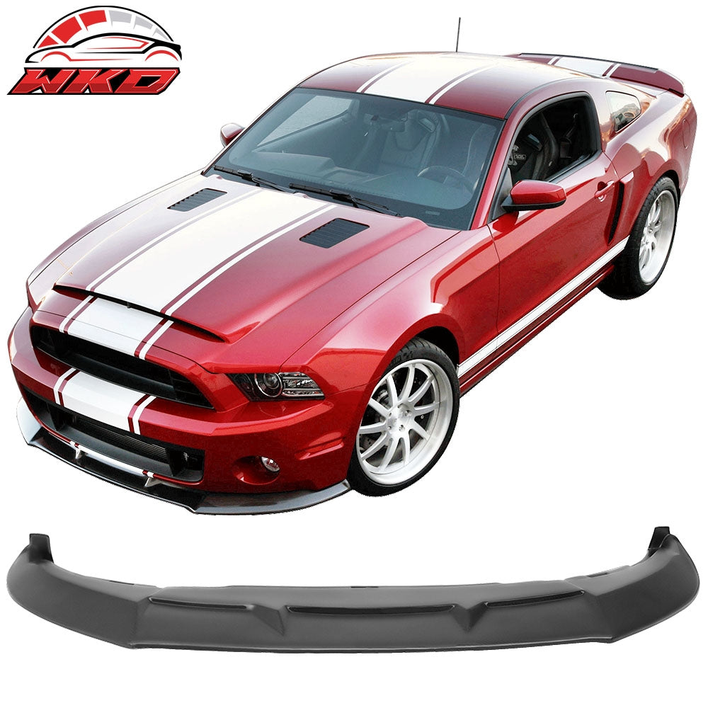 Fits 10-14 Ford Mustang Shelby GT500 OE Style Front Bumper Lip Spoiler PP