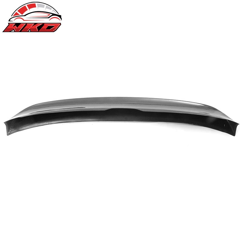 Fits 21-26 Ford Mustang Mach-E Duckbill Rear Trunk Spoiler PP Carbon Fiber Print