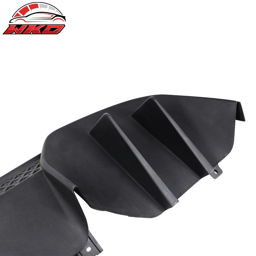 Fits 15-17 Ford Mustang R-Spec V2 Lower Rear Diffuser For PREMIUM Bumper