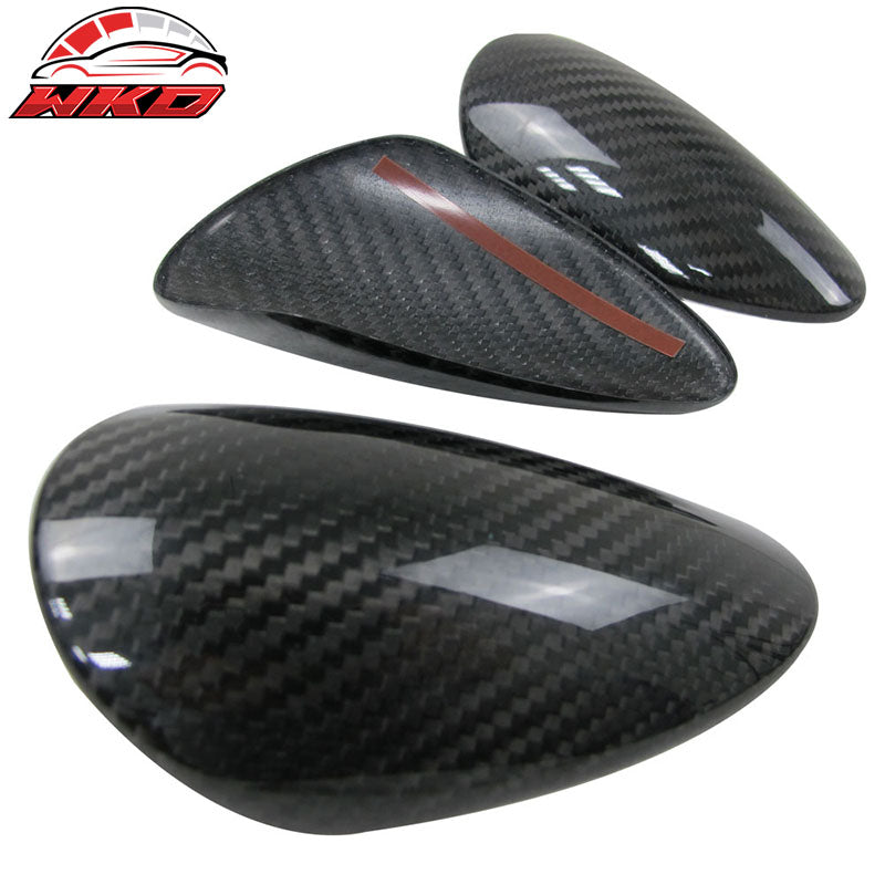 Fits 09-20 Nissan 370Z Front Center Dash Gauge Cover Pod Trim Matte Carbon Fiber