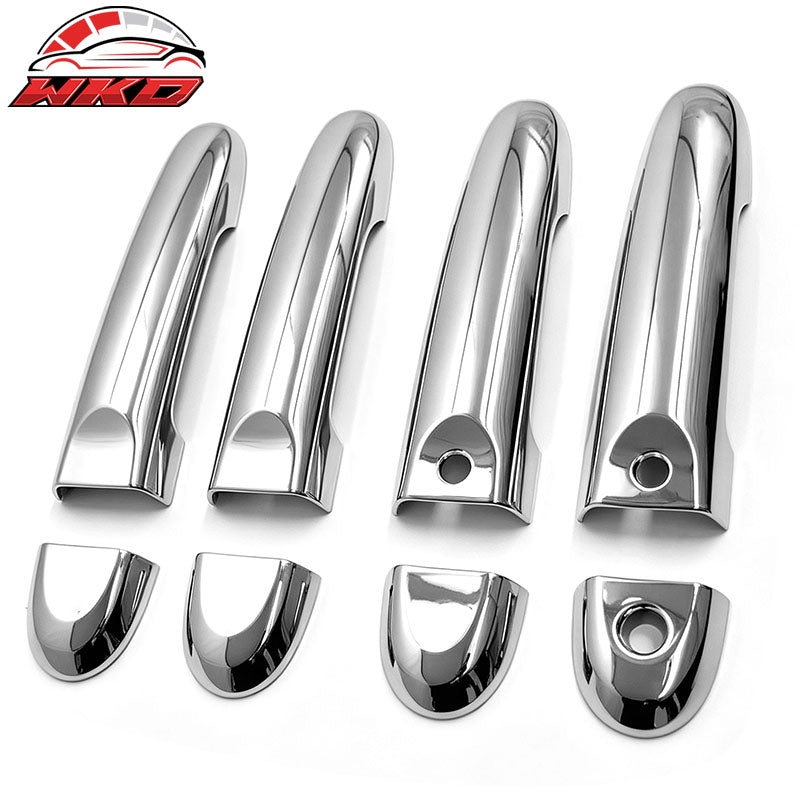 Fits 09-14 Nissan Cube ABS Door Handle Cover w/ 1 Key Hole& 2-Smart Key Cut Out