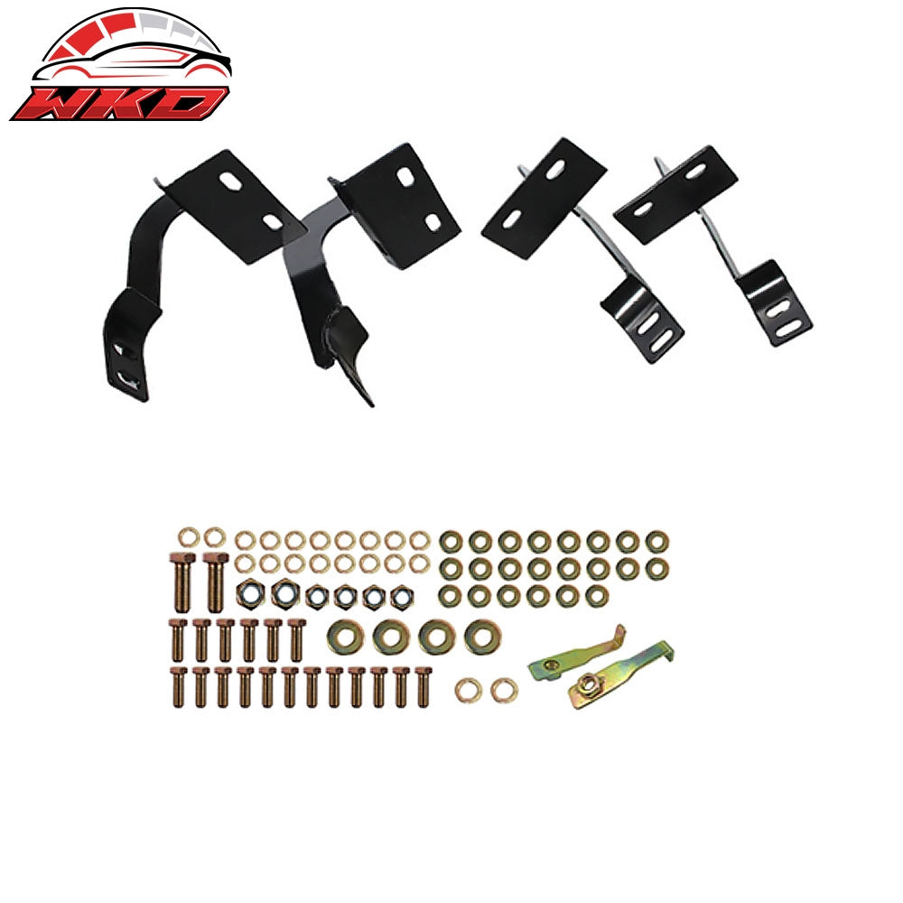 Fits 05-18 Nissan Frontier Extended Cab 5In Stainless Steel Side Step Nerf Bars