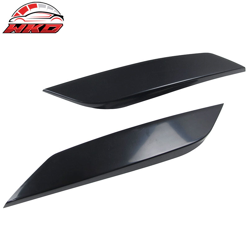 Fits 03-09 Nissan 350Z Headlight Eyelid Eyebrow Eye Lid Trim Cover ABS Unpainted