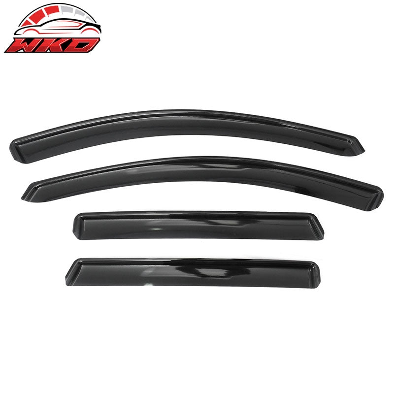 For 20-25 Nissan Sentra Sedan In-Channel Window Visors Sun Rain Guard Deflector