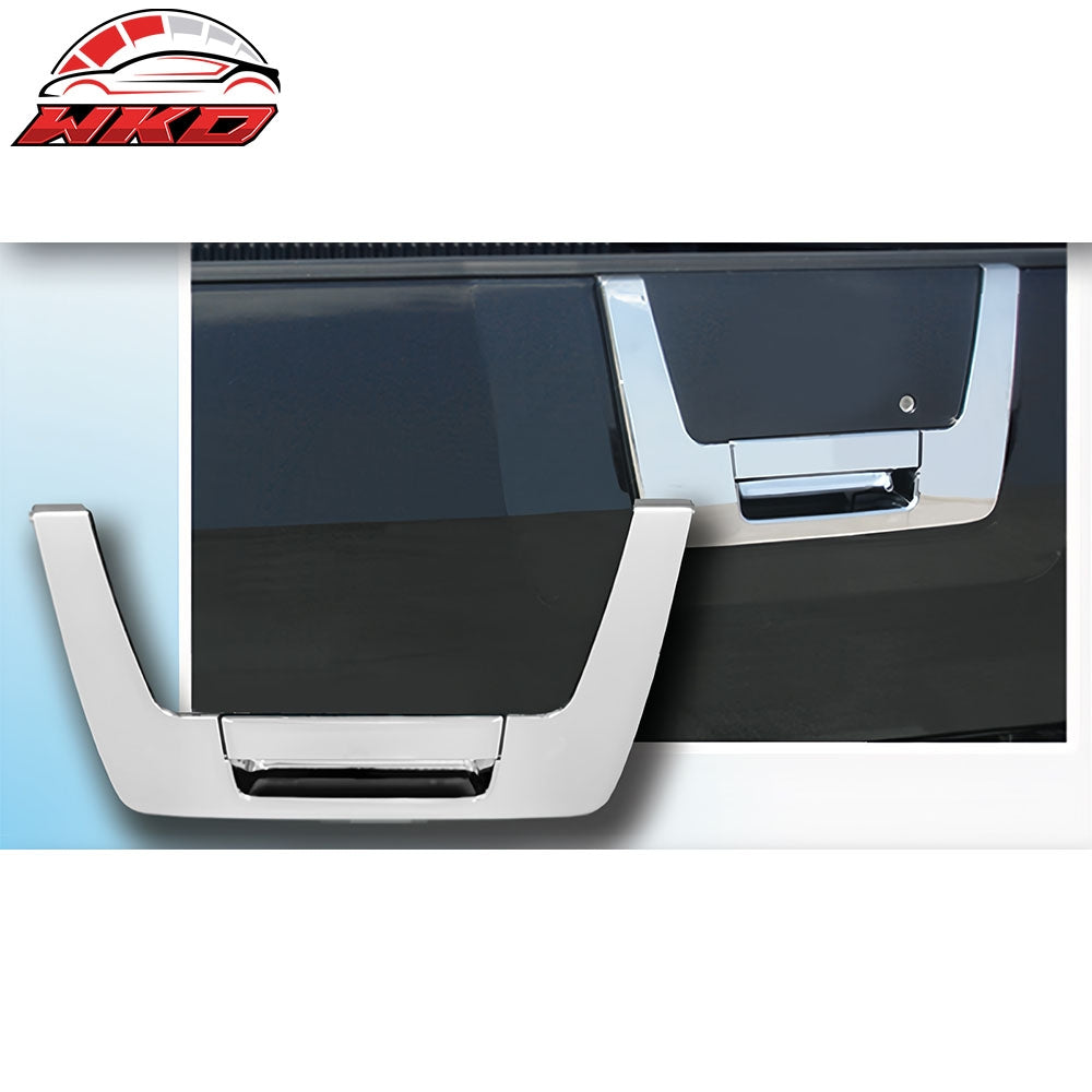 Fits 2004-2012 Nissan Titan Rear Door Tailgate Handle Cover Trim Chrome ABS