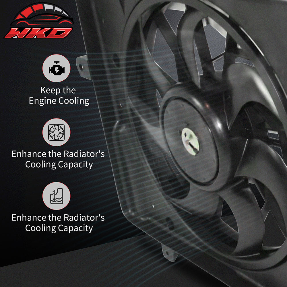 Wholesale 08-13 Infiniti EX35/EX37 09-13 FX35/FX37 3.5L/3.7L Dual Radiator Cooling Fan