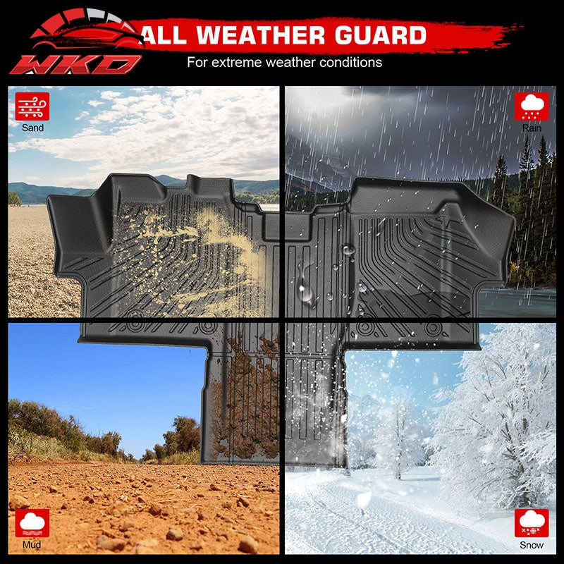 Fits 18-26 Ram ProMaster 1500 2500 3500 Anti-Slip Floor Mat All Weather Carpet