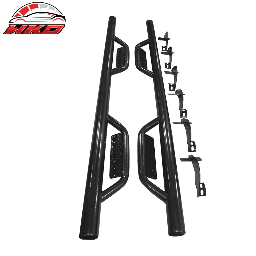 Fits 09-18 Dodge Ram 1500 2500 3500 Quad Cab Side Step Running Boards Nerf Bars