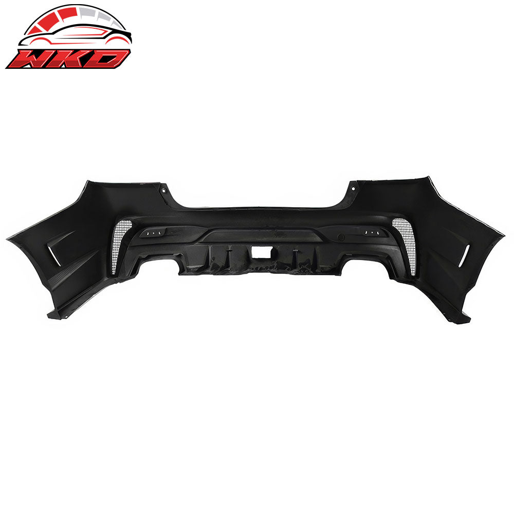 Fits 15-21 Subaru WRX STI Rear Bumper Cover Varis Style Conversion Replacement