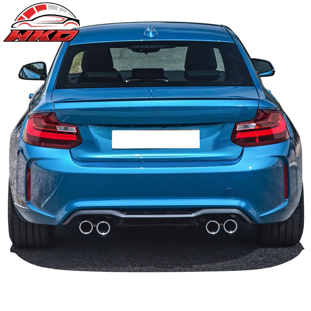 Fits 14-21 BMW F22 F23 2 Series M2 Style Rear Bumper Cover Conversion