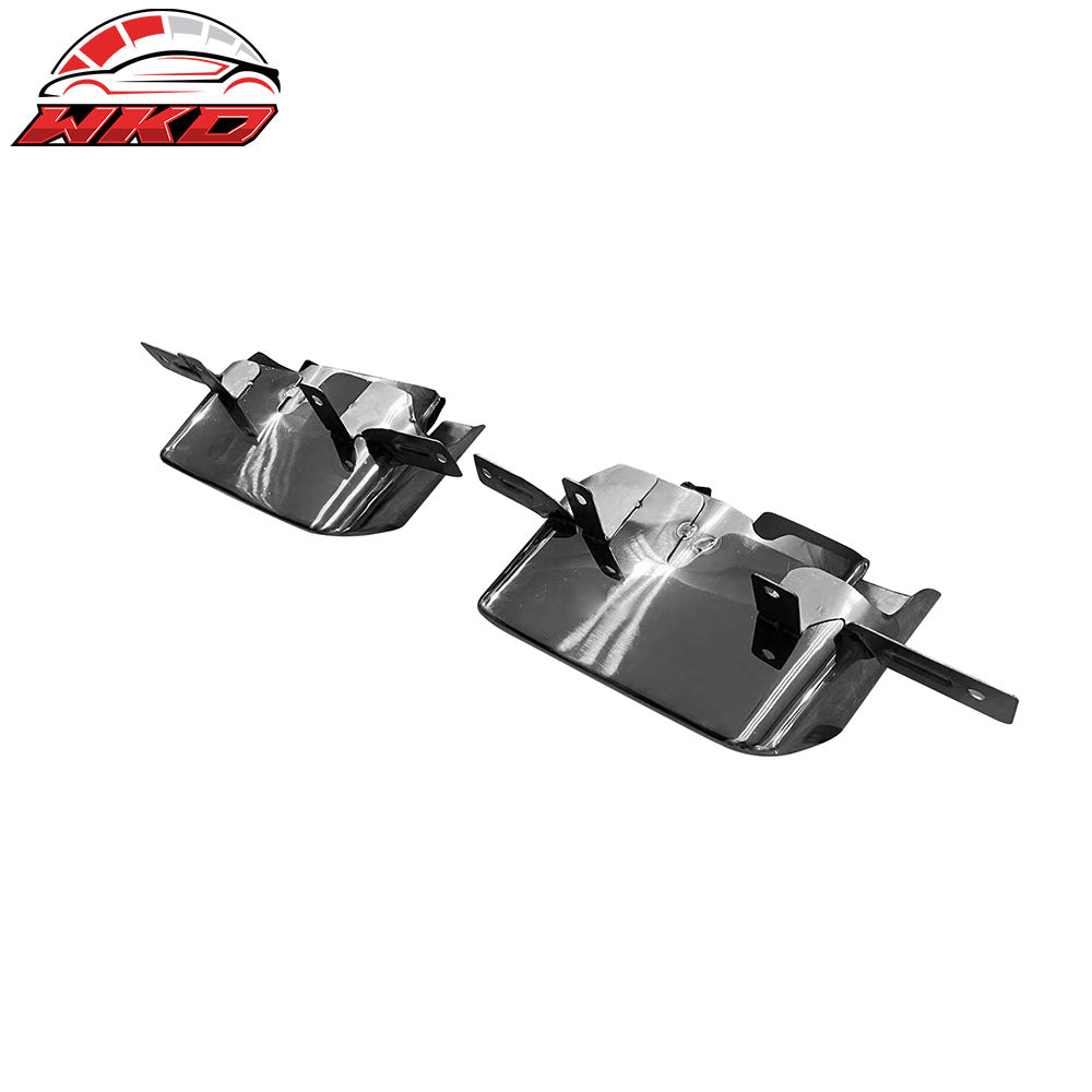 Wholesale 08-14 Dodge Challenger 2015+ SRT Hellcat Style Rear Bumper Cover V4 Diffuser