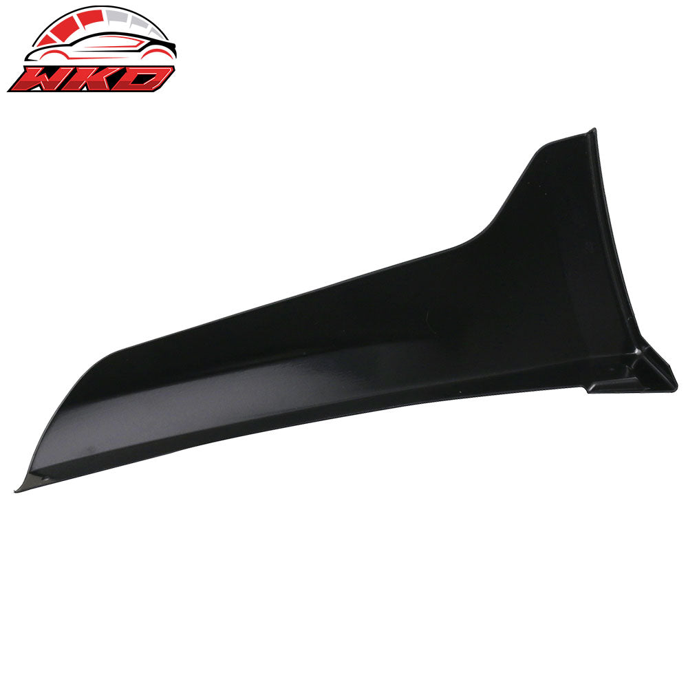 Fits 14-23 Infiniti Q50 2PCS Rear Bumper Lip Aprons Cap Fender Mud Flap Trim ABS