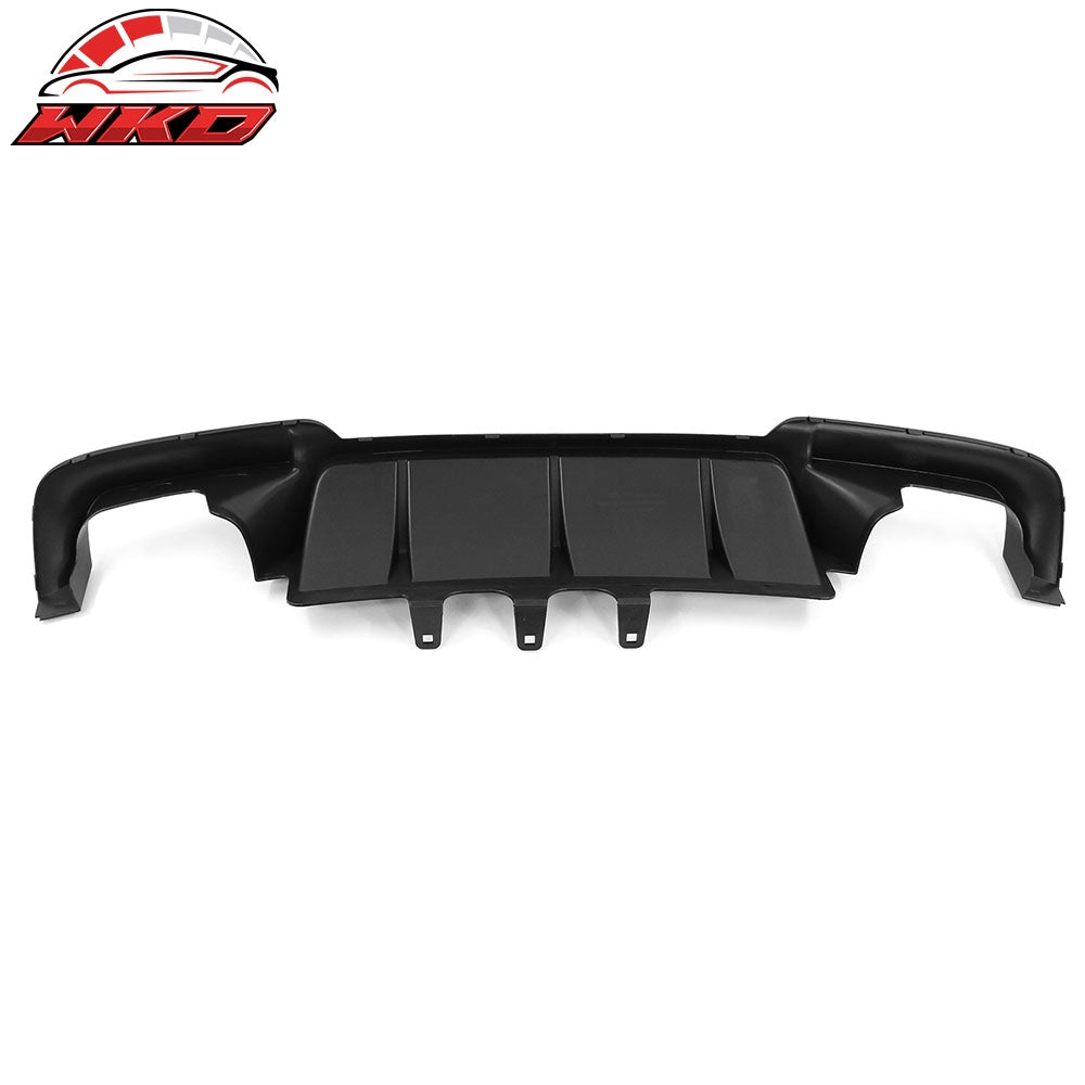 Fits 11-16 BMW F10 5 Series M Sport M5 Style Rear Bumper Lip Diffuser Body Kit