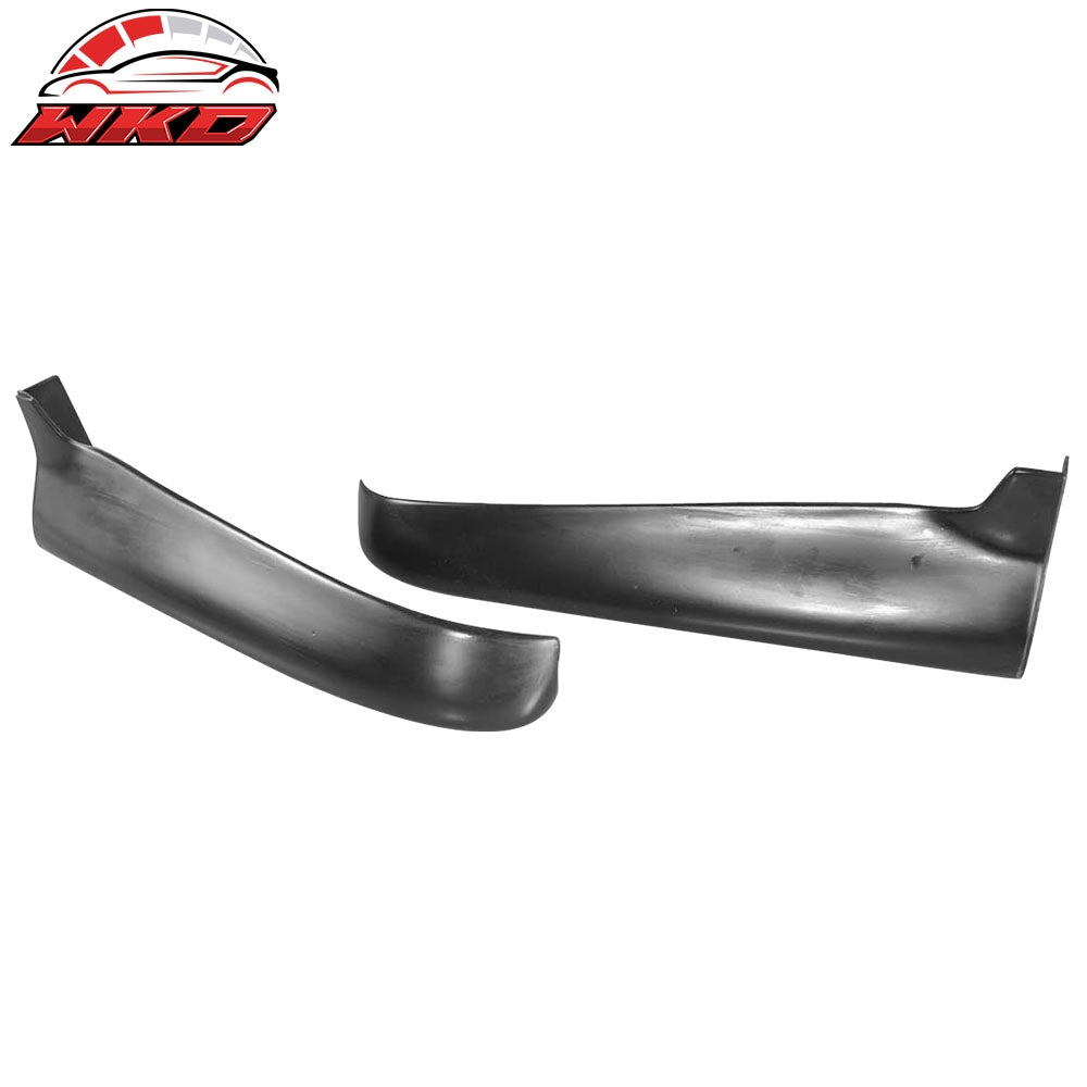92-95 Honda Civic JDM Style 2PCS Rear Bumper Lip Splitters Aprons Spats PU | Wholesale - Wikond Auto
