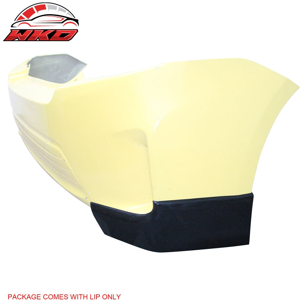 Fits 14-16 Scion tC Ikon Style Rear Bumper Aprons Side Splitter Unpainted PU 2PC