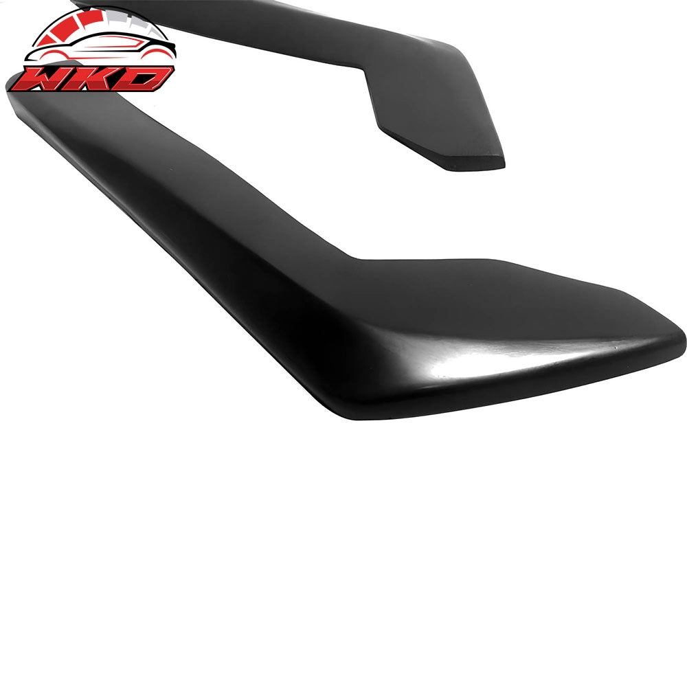 Fits 07-10 BMW E92 3-Series DT Style Rear Bumper Lip Side Corner Aprons Black PU