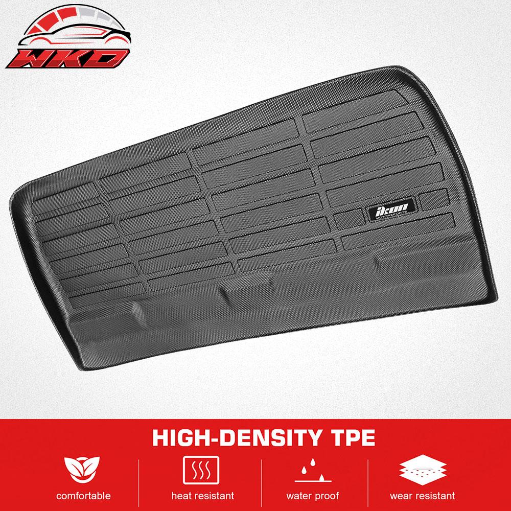 Fits 18-25 Honda Odyssey TPE All Weather Rear Cargo Floor Liner Trunk Tray Mats