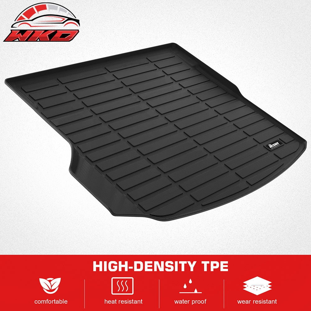 Fits 24-25 Chevrolet Equinox EV 3D TPE All Weather Rear Cargo Trunk Tray Mats
