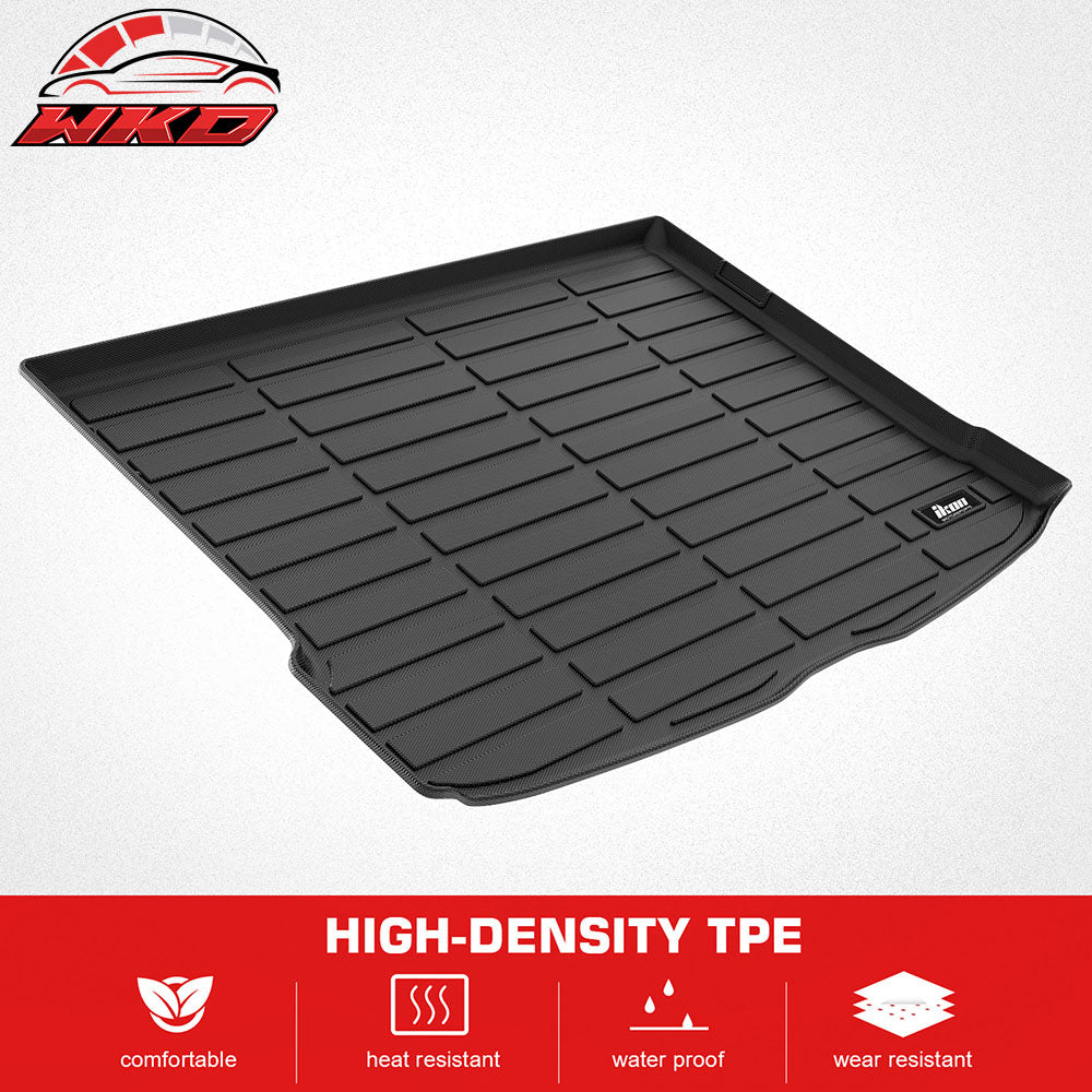 Fits 21-25 Benz H247 GLA-Class 3D TPE All Weather Rear Cargo Trunk Tray Mats